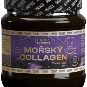Titánus mořský collagen 250 g - černý rybíz