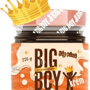 Big boy big king - krém s lískovými ořechy s mlékem a karamelem 220 g
