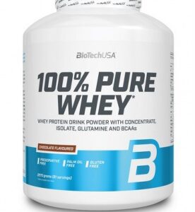 Biotechusa 100% pure whey 2270 g - čokoláda + biotechusa unisex triko