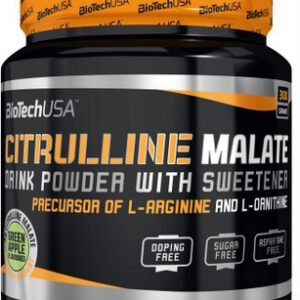 Biotechusa citrulline malate 300 g - zelené jablko
