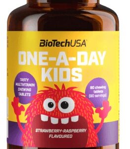 Biotechusa one-a-day kids 90 žvýkacích tablet