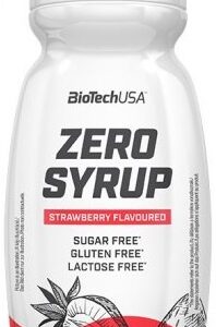 Biotechusa zero syrup 320 ml - jahoda