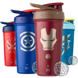 Blender bottle nerezový šejkr marvel 710 ml