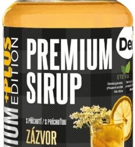 Cukr stop sirup premium plus 485 ml - zázvor/ bezový květ