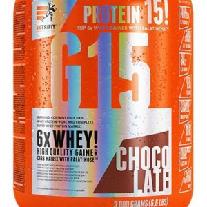 Extrifit g15 anabolic gainer 3000 g - čokoláda