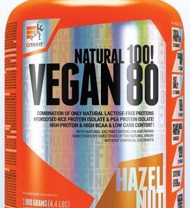 Extrifit vegan 80 2000 g - lískový ořech
