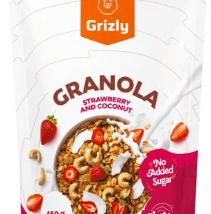 Grizly granola 450 g - jahody a kokos
