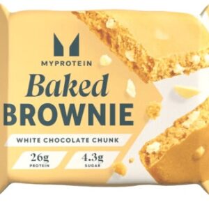 Myprotein protein brownie 75 g - white chocolate chunk výprodej