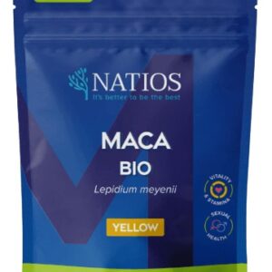 Natios maca bio 200 g - žlutá