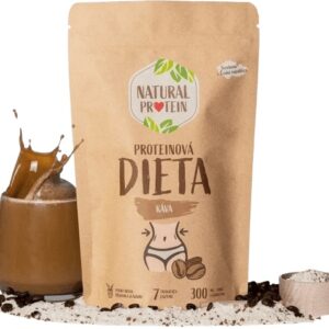 Natural protein proteinová dieta 350 g - káva výprodej 6.2026