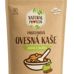 Natural protein proteinová ovesná kaše 360 g - jablko a skořice