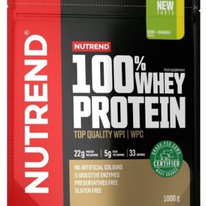 Nutrend 100% whey protein 800 g - vanilka + nutrend n1 pre-workout