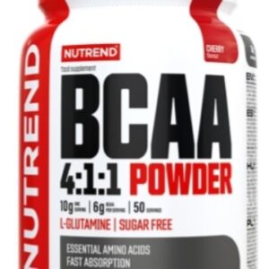 Nutrend bcaa 4:1:1 powder 500 g - pomeranč