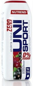 Nutrend unisport zero 1000 ml - višeň/černý rybíz
