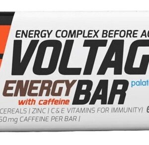 Nutrend voltage energy bar 65g - tmavá čokoláda s kofeinem