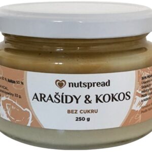 Nutspread kokosovo-arašídové máslo 250 g prošlé dmt 30.5.2026