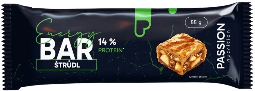 Passion nutrition protein energy bar 55 g - karamelový sen