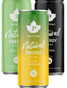 Puhdistamo natural energy drink 330 ml