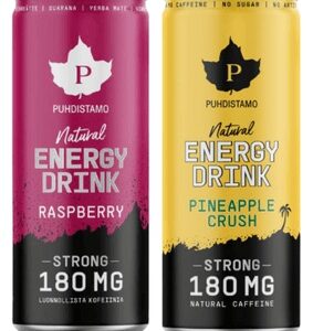 Puhdistamo natural energy drink strong 330 ml