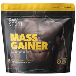 Raw sport elite mass gainer 2500 g - chocolate fudge
