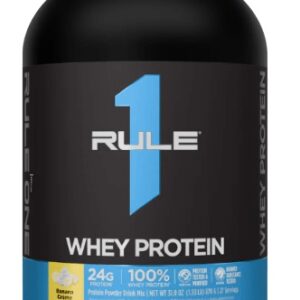 Rule 1 whey protein 878 g - banana creme