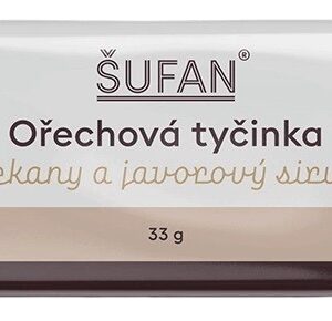 Šufan ořechová tyčinka 33 g - kokos/ mandle prošlé dmt 29.5.2026
