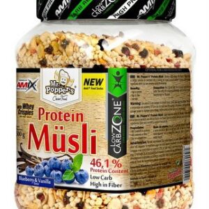 Amix protein müsli 500 g - borůvka/vanilka