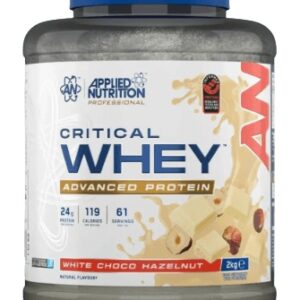 Applied nutrition critical whey 2000 g - bílá čokoláda a lískový