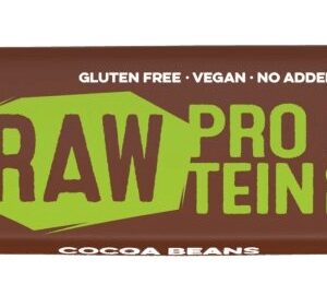 Bombus raw protein bar 50 g - kakaové boby