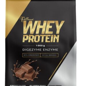 Fitboom whey protein 80 % 1000 g - čokoláda