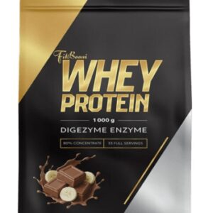 Fitboom whey protein 80 % 1000 g - čokoláda/banán