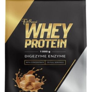 Fitboom whey protein 80 % 1000 g - karamel/lotus