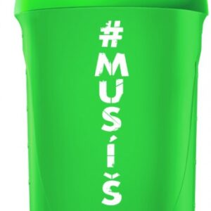 Fitness007 šejkr #musíšfurt 600 ml - zelená