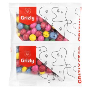 Grizly lentilky s přírodními barvivy 250 g