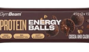 Gymbeam protein energy balls 45 g - kakao a kešu
