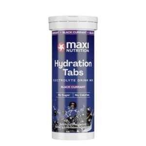 Maxi nutrition hydratační tablety 10 šumivých tablet - černý rybíz
