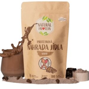 Natural protein proteinová náhrada jídla 350 g - kakao