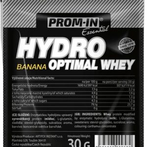 Prom-in hydro optimal whey vzorek 30 g - latte macchiato