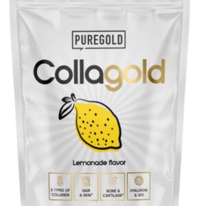 Puregold collagold + kys. hyaluronová 300 g - citron