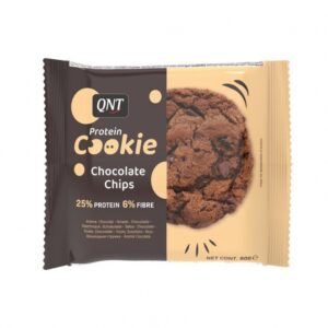 Qnt protein cookie 60 g - čokoládové kousky