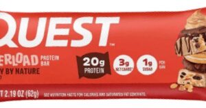 Quest nutrition overload protein bar 58-63 g