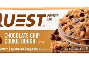 Quest nutrition protein bar 60g - chocolate chip cookie dough výprodej