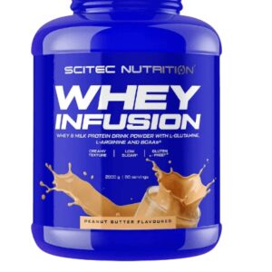 Scitec 100% whey infusion 2000 g - arašídové máslo