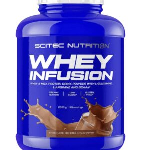 Scitec 100% whey infusion 2000 g - čokoládová zmrzlina