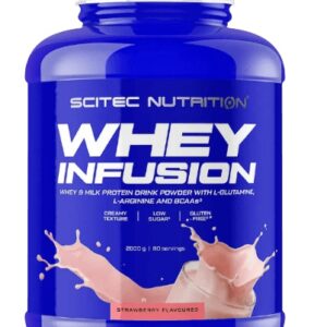 Scitec 100% whey infusion 2000 g - jahoda