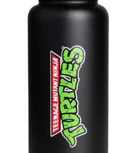 Smartshake stainless steel bottle ninja turtles 960 ml - turtles black
