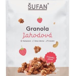 Šufan granola 350 g - jahodová