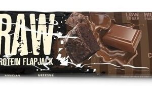 Warrior raw protein flapjack 75 g - čokoládové brownie