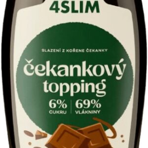 4slim čekankový topping 330 g - čokoláda