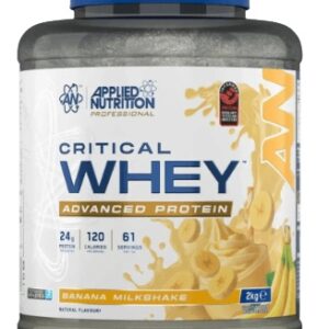 Applied nutrition critical whey 2000 g - banánový mléčný koktejl +